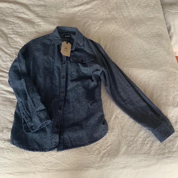 NWT Men's Prana Tannler Flannel (Medium) - Picture 1 of 2